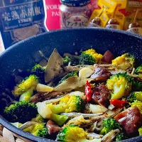 🐟だし殼でアヒージョスープ🐟