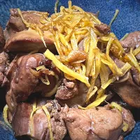 朝から鶏肝煮生姜🫚たっぷりpripriの大量生産| サチ😊さん