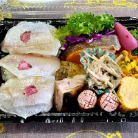 小鯛の笹漬けの手まり寿司|めみさん