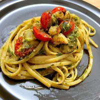 夫作　誕生日ディナー🍽️ジェノベーゼ