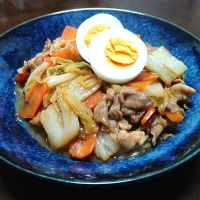 豚肉と白菜のうま煮😋🐷🥬