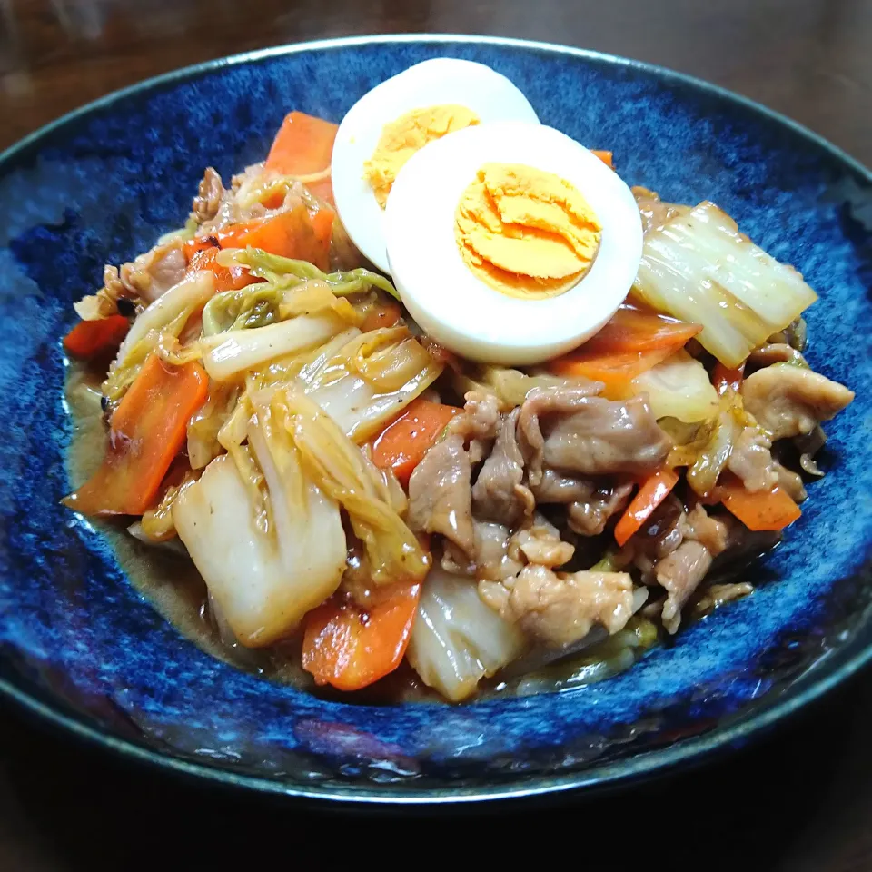 豚肉と白菜のうま煮😋🐷🥬|ソコツモノさん