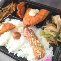 アジフライ弁当|景子さん