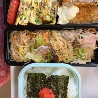 焼きビーフン弁当|あーやーさん