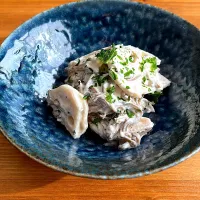 レンコンともずくのサラダ|おさかなさん