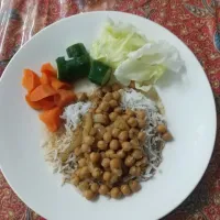 ヒヨコ豆のカレー|はやとさん