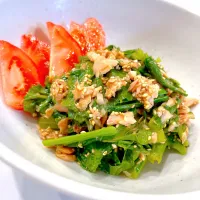 小松菜のツナ和え|mico☺︎さん