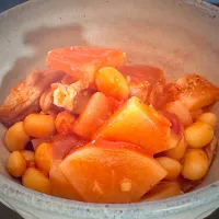 🇪🇸 Potaje de soja（ポタヘ・デ・ソハ） 大豆の煮込み|くまちゃんさん