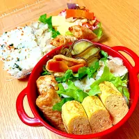 夫と次女のお弁当🍱🍙|シズソラさん