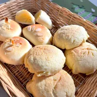 ＊アップルカスタードパン
＊レーズンメロンパン|さっちんさん