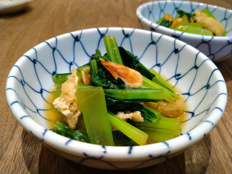 小松菜の煮浸し|古尾谷りかこさん