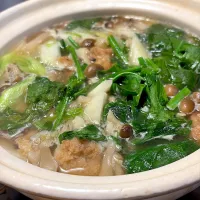 鶏むね肉の唐揚げとかぶの鍋🍲| もえさん