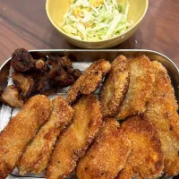 12/11カツとしいたけの唐揚げ|chiiiiikaさん