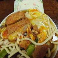 かつ煮うどん|アクちゃんさん