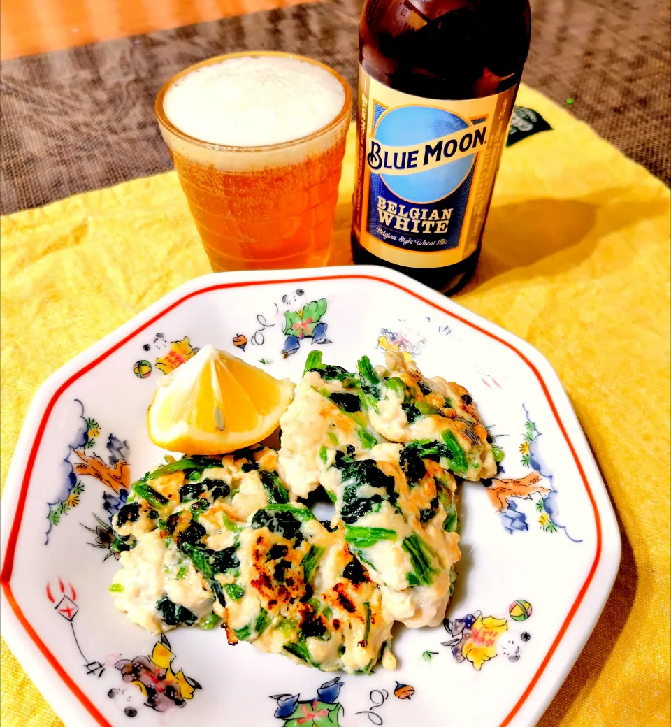 【主菜】ササミのほうれん草ナゲット|シュビラさん