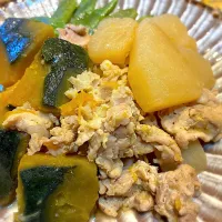 豚ロース肉・南瓜・聖護院大根の煮物|じゅんさんさん