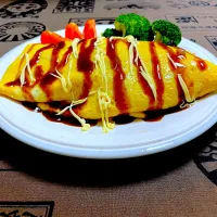 ももさんの料理 オムそば