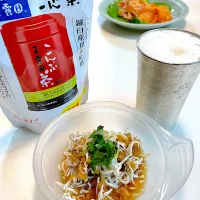 シラスに大根おろしポン酢|sasaちゃんこ😎さん