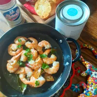 海老のアヒージョ🇪🇸