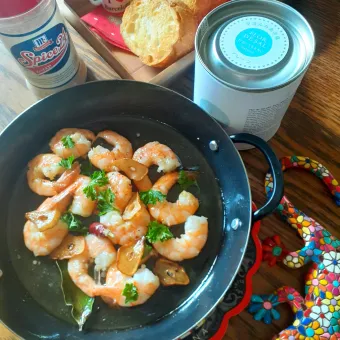 Snapdishの人気料理写真:海老のアヒージョ🇪🇸