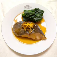12/11の夕食　銀だらの煮付け柚子風味|卯月さん