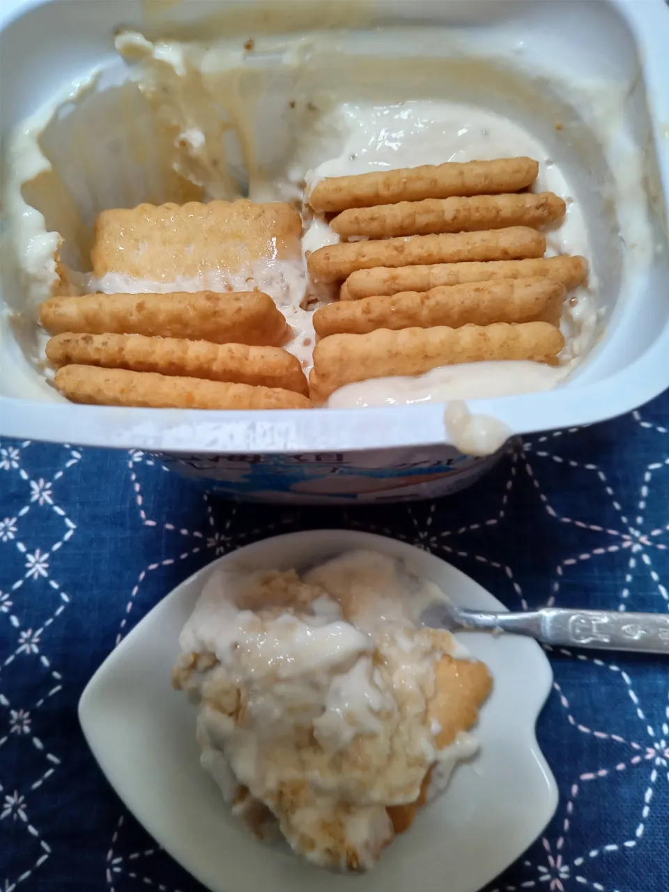 ヨーグルトチーズケーキもどき|よっちびやばんぶーさん