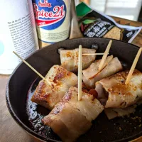 Dátiles con bacon ナツメヤシのベーコン巻