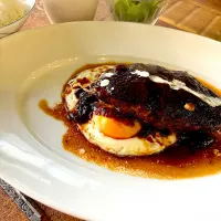 ハンバーグランチ𓌉◯𓇋  𓈒 𓏸| おかちさん