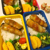 夫、息子、娘、私弁当|みどりさん