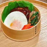 チーズハンバーグ弁当| mi__yunさん