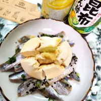 🔷鰯刺身とビヨンド白子🔷