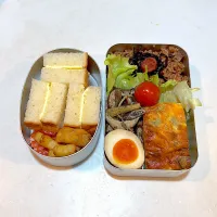 今日のオット弁当と、高３ムスメ弁当。| chi.aさん