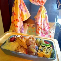 息子のお弁当🍴😋|ゆき茶❁⃘*.ﾟさん