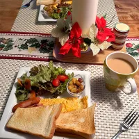 ローゼルさんちの朝ごはん　2025・12・12|ローゼルさん