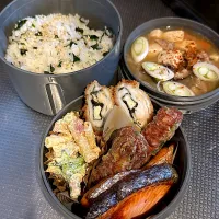 豚汁・焼き鮭| Hajime Oomuraさん