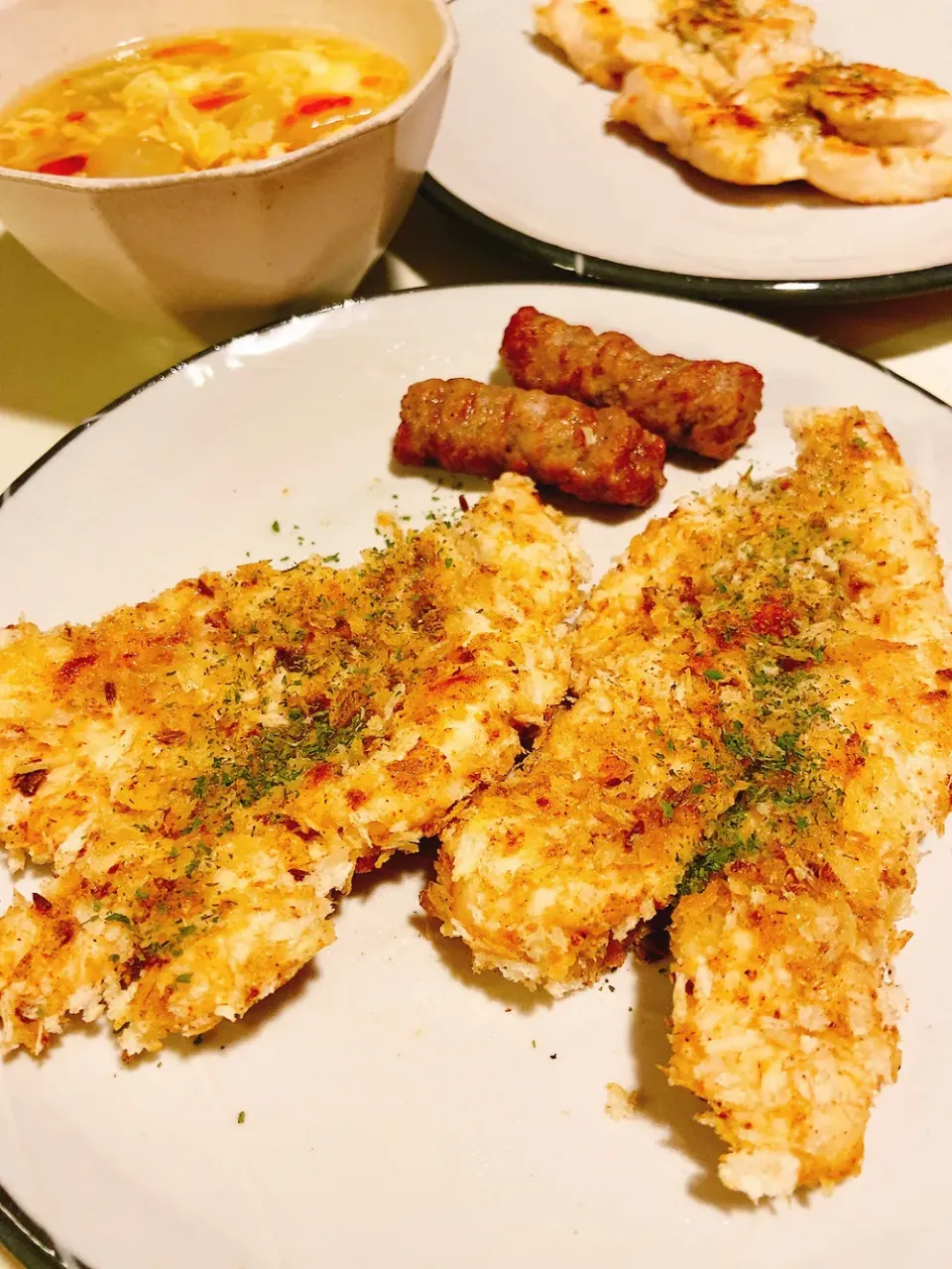 鶏ささみのスパイスフライ|ももこさん