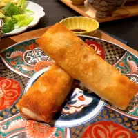 ササミと明太子の春巻き|mmさん