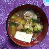 きのこスープ|よっちびやばんぶーさん