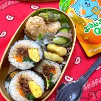 12/12 キンパ&エビマヨ弁当|JUNe28さん