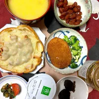 今日の朝ごはん。|くのっちさん