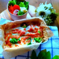 マカロニグラタン弁当🍴|さらママさん