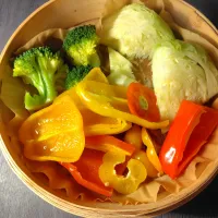 野菜のせいろ蒸し| ハイドランジアさん