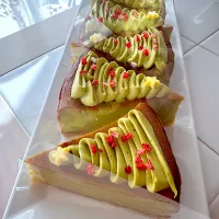 ピスタチオチーズケーキ🎄|KEIKOさん