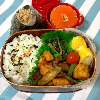 チキンチキンごぼう弁当|SaDaさん