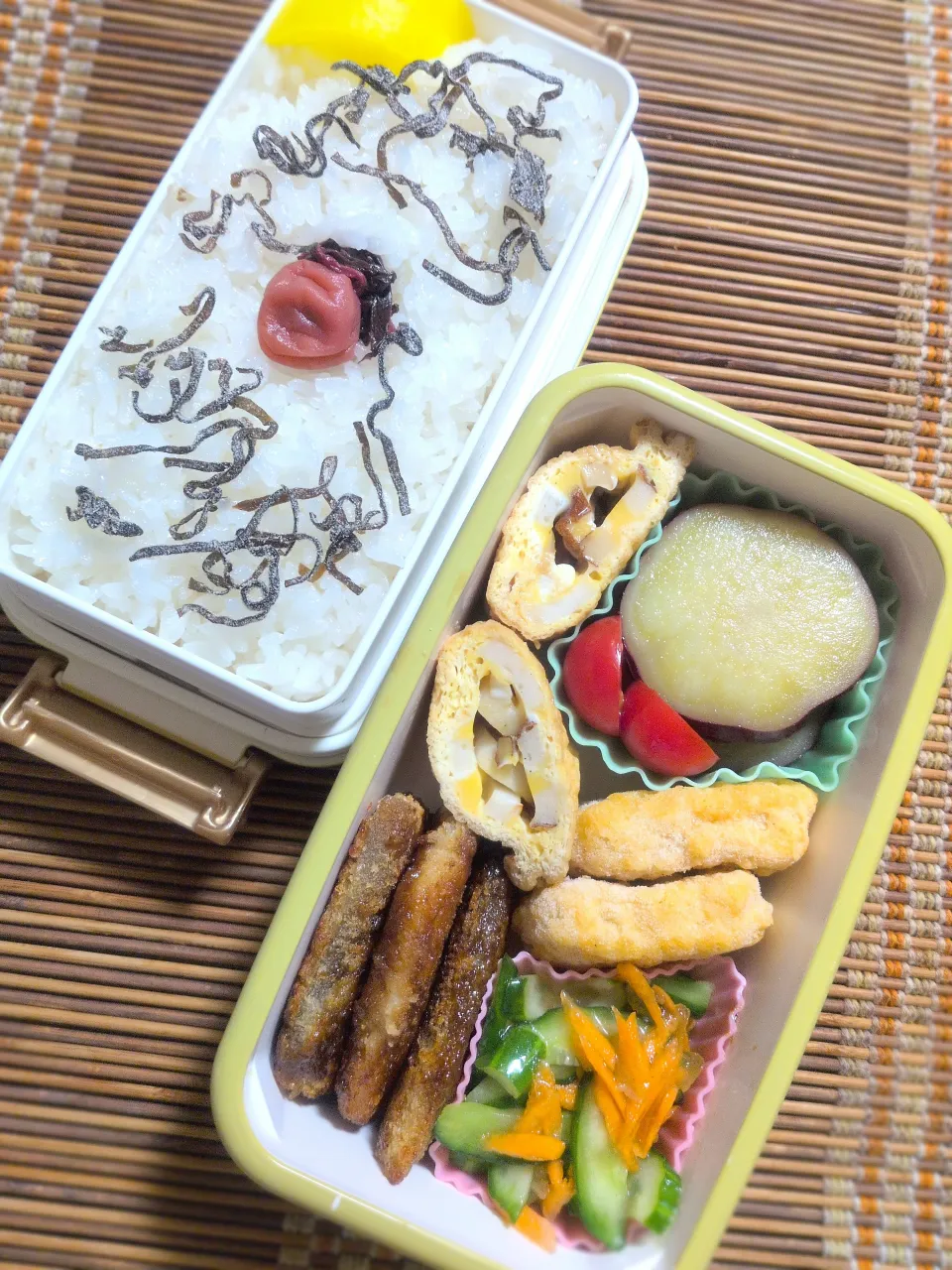 娘弁当🐟️！|まめころさん