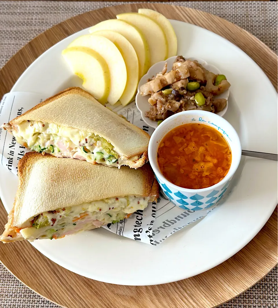 ホットサンド|ともえ☆さん