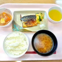 鯖のみりん干し、ねぎぬた、大根のそぼろ煮、味噌汁（ねぎ、豆腐）|syasyo9_biyoriさん