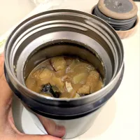 事務所寒いんでおみそ汁を😋|jpsさん