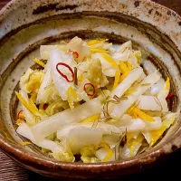 白菜ゆず漬け| mottoさん