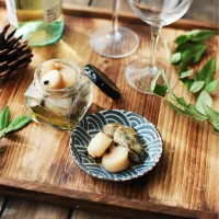 ホタテと牡蠣のオイル漬け|さくらさん